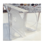 4in 1 clear tray cd case
