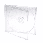 clear tray cd case