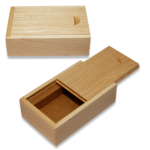 Light wood box