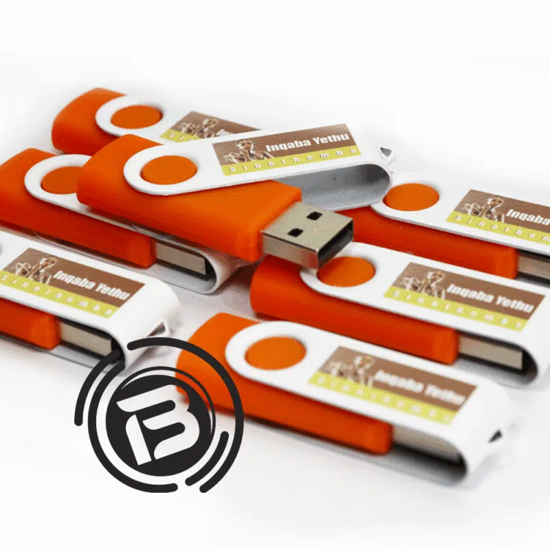 8GB - USB 2.0 Flash Drive Swivel