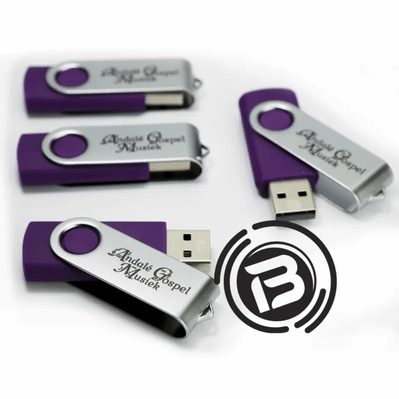 Swivel Axis Twister USB | Blank Media