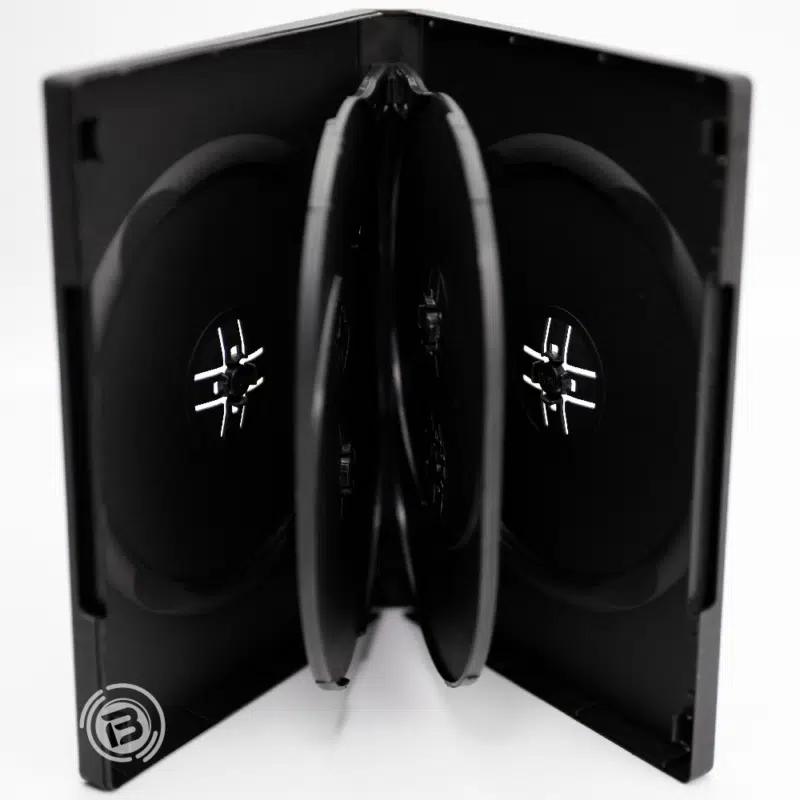 6in1 Black DVD Cases