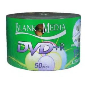 Blank Media DVD+R Printable 50 Pack shrink