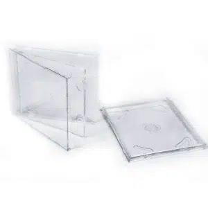 Clear Tray Double CD Jewel Cases