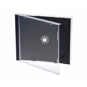 Black Tray Single CD Jewel Cases
