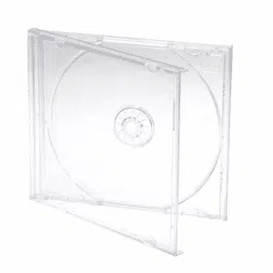 Clear Tray Single CD Jewel Cases