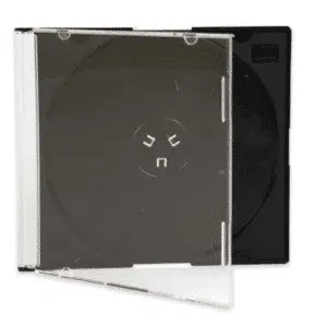 Black Tray Slim CD case 5.2mm