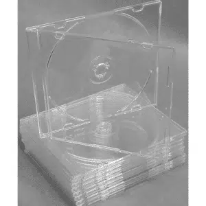 Clear Tray Slim CD case 5.2mm