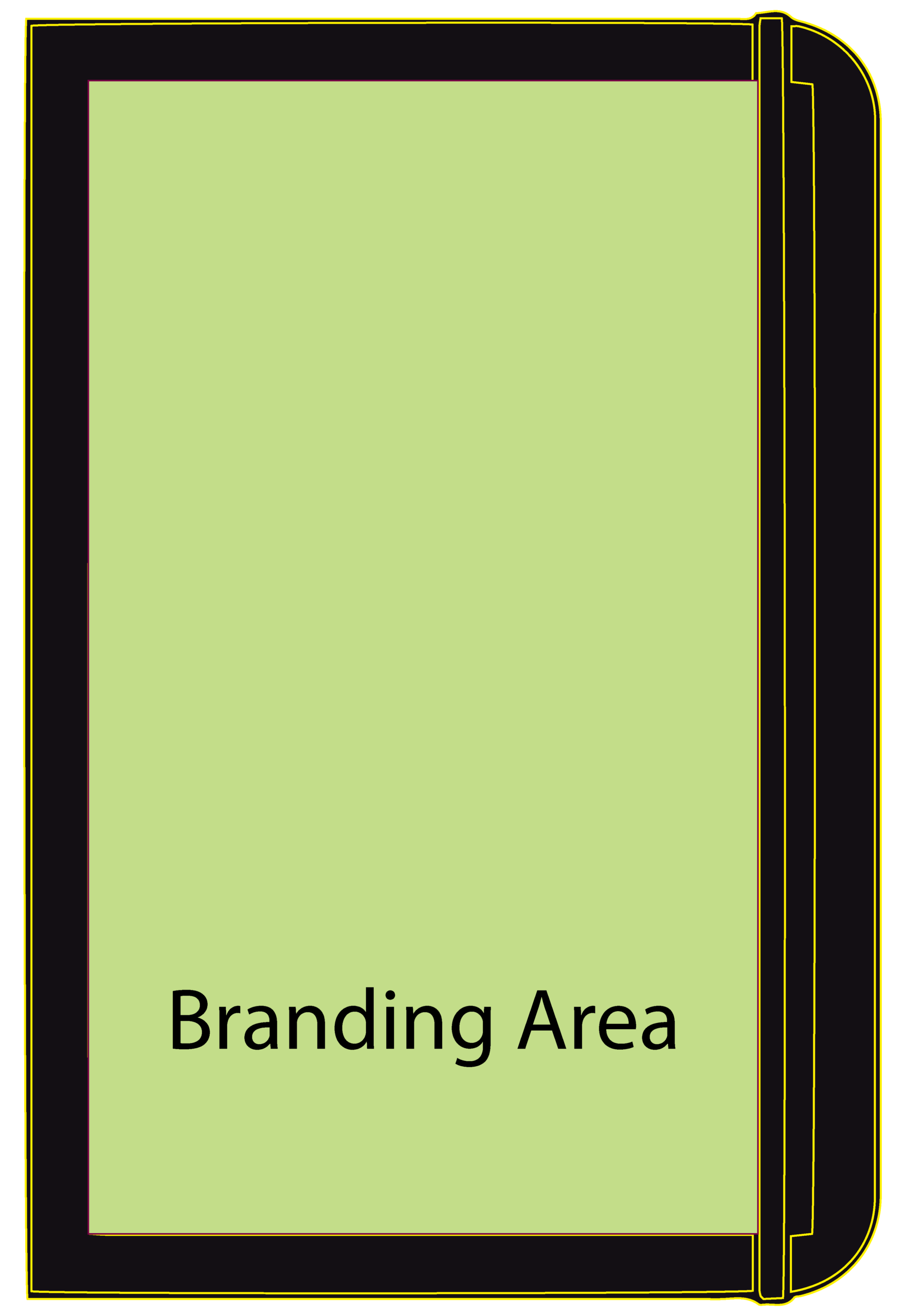 First Class Notebook A5 Hard Cover Notebook - Branded with your logo or message | Blank ...