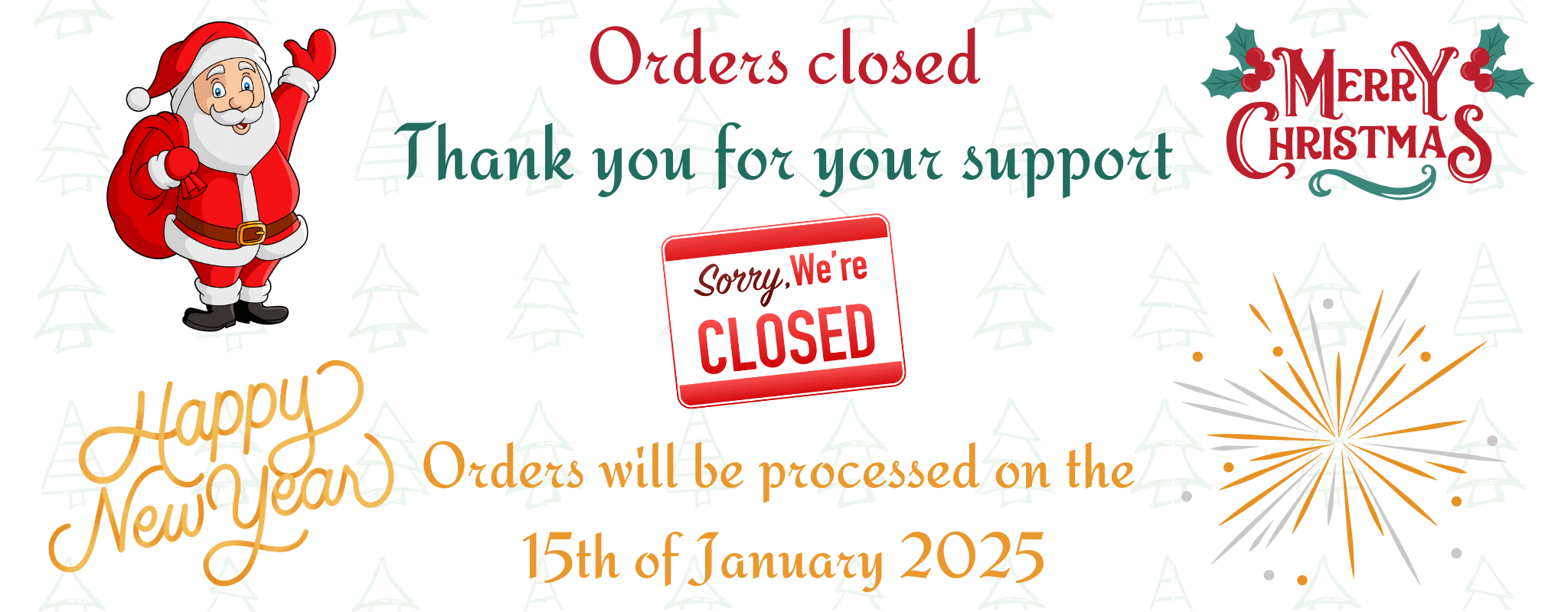 closed for the holidays 2025-b