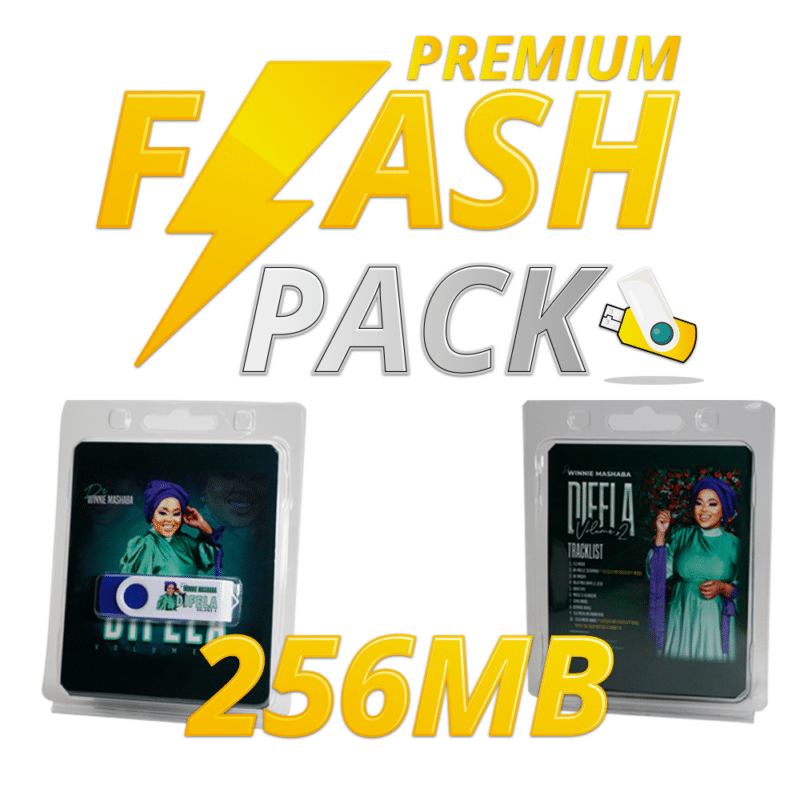 256MB - Premium USB Flash Pack