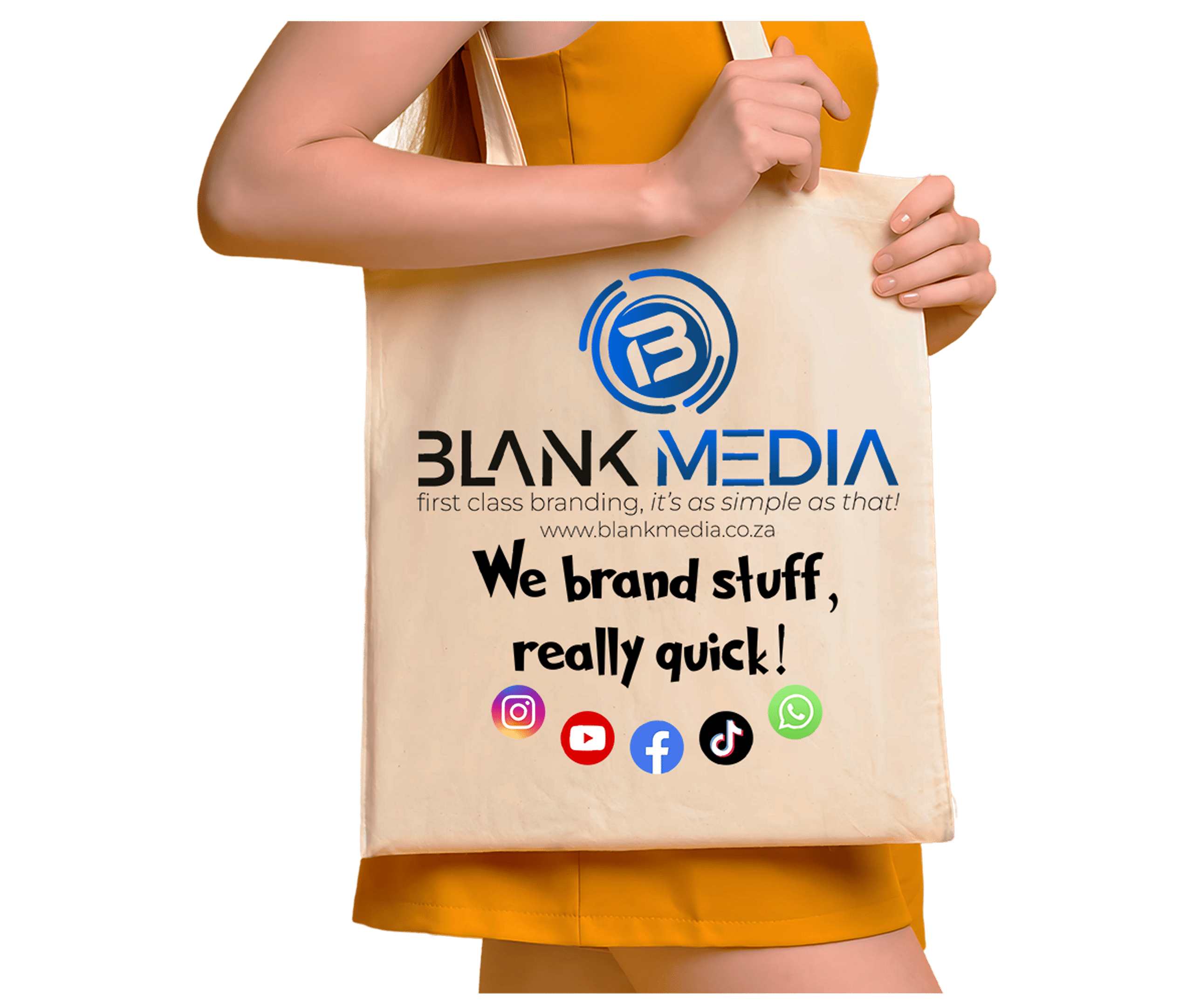 Drawstring/Tote/Shopperbags custom branded with your logo