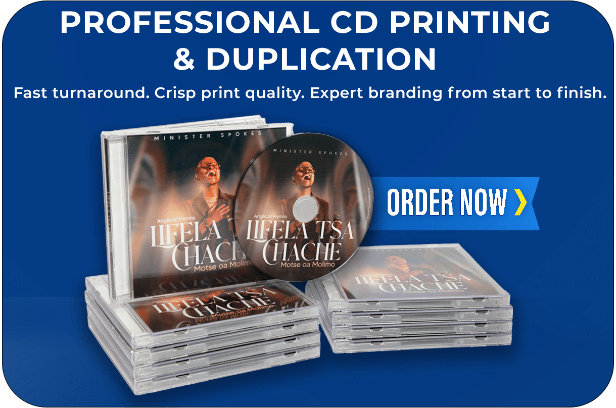 CD DVD printing and duplication services South Africa