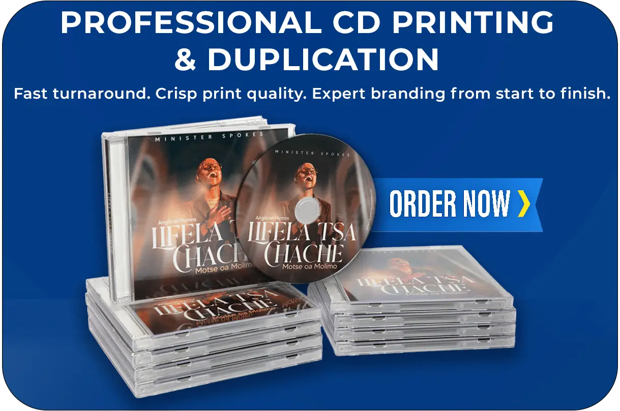 CD DVD printing and duplication services South Africa