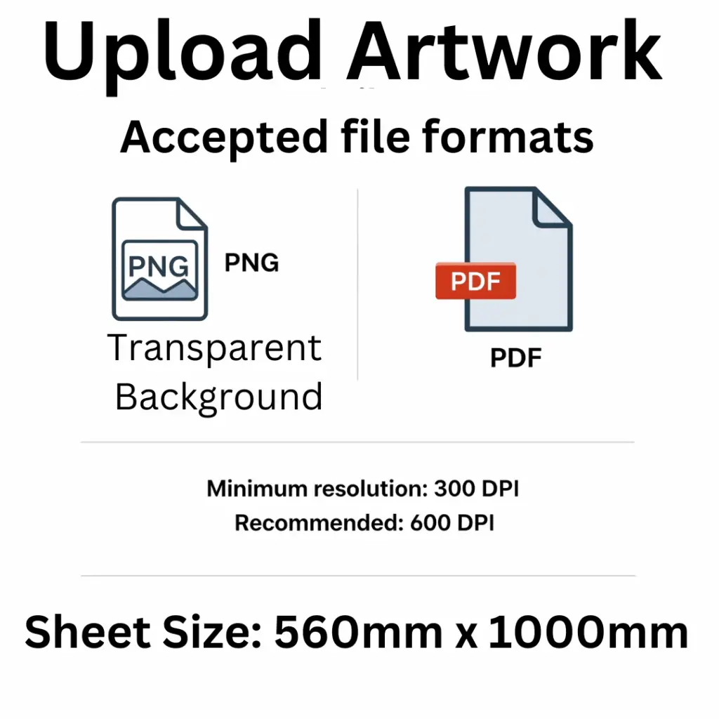 Upload your artwork