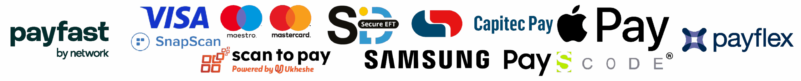 Payment methods and trust badges